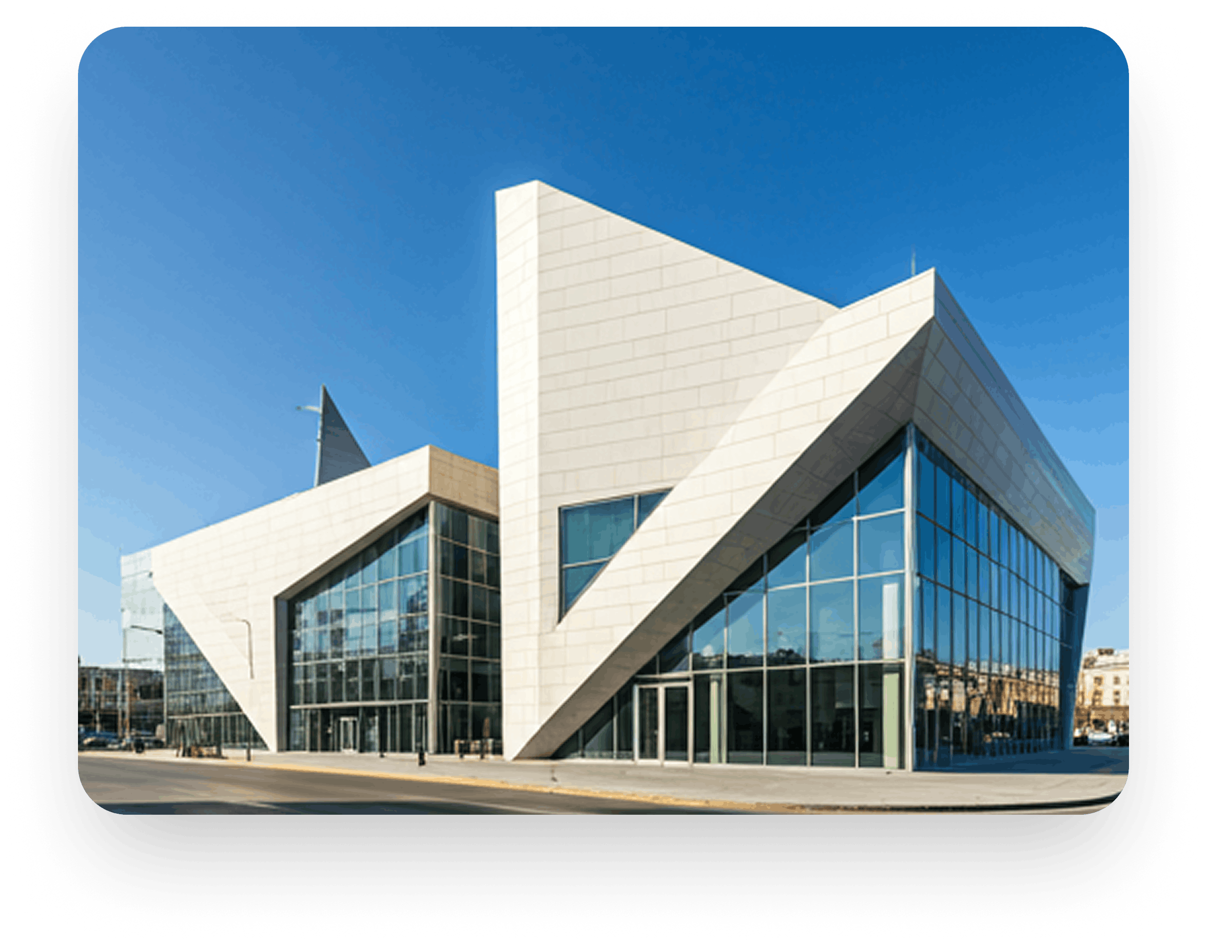 Azerbaijan landmark building